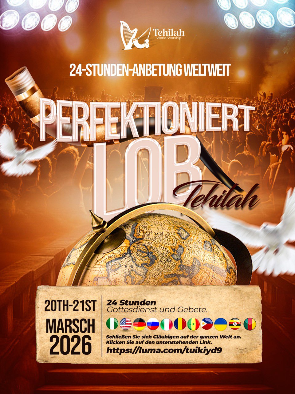 Perfektioniert Lob Tehilah – German